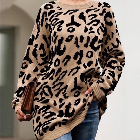 New Leopard Print Sweaters - Picture 1 of 1